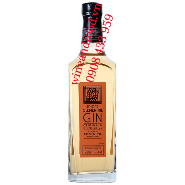 Rượu Gin Spiced Clementine Original & Distinctive 50cl