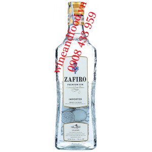 Rượu Gin Zafiro Classic Premium 70cl