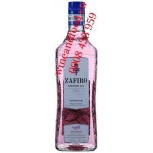 Rượu Gin Zafiro Premium Strawberry 70cl