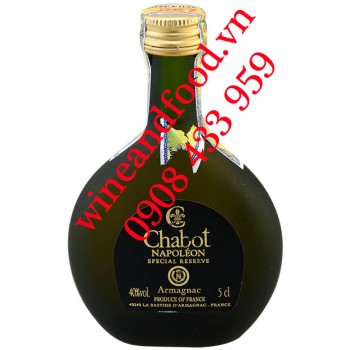 Rượu Mini Armagnac Chabot Naboleon Special Reserve 5cl