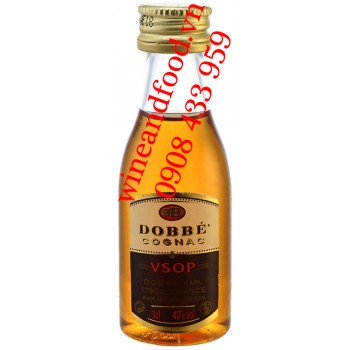 Rượu Mini Cognac VSOP Dobbe Sarl 3cl