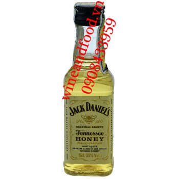 Rượu Mini Jack Daniel's Tennessee Honey Whiskey 5cl