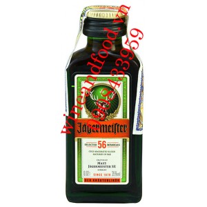 Rượu mini Jagermeister chai nhỏ 20ml "Mini Meister"