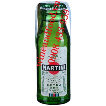 Rượu Mini Martini Extra Dry Vermouth 60ml