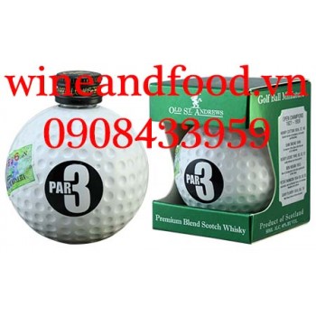 Rượu Mini quả bóng Golf Ball Miniature Whisky 50ml