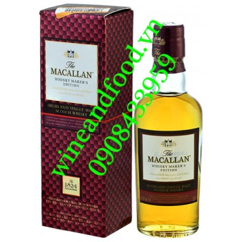 Rượu Mini The Macallan Whisky Maker's Edition 5cl