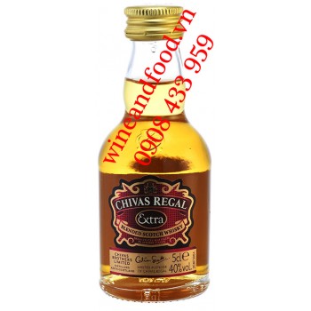 Rượu Mini Whisky Chivas Regal Extra 5cl