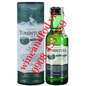 Rượu mini Whisky Tomintoul Peaty Tang Single Malt 5cl