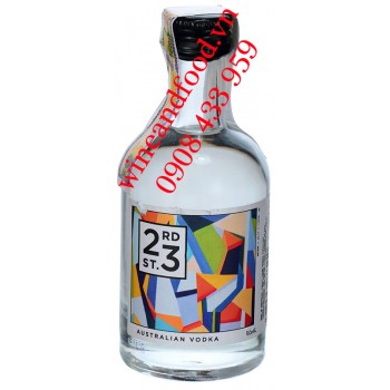 Rượu Mini 23rd St Distillery Australian Vodka 50ml