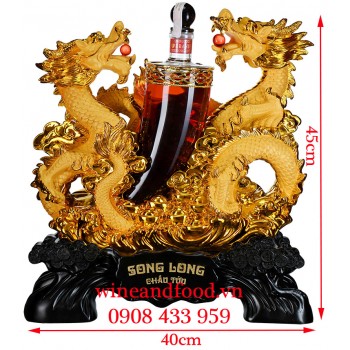 Rượu Brandy XO Song Long Chầu Tửu 700ml