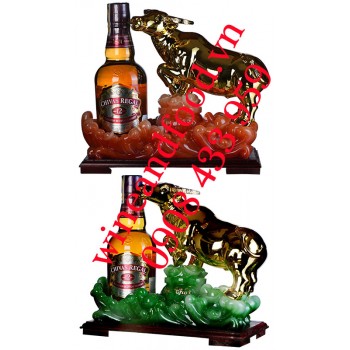 Rượu Chivas Con Trâu Phong Thủy