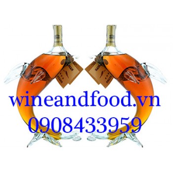 Rượu phong thủy con cá Heo 500ml