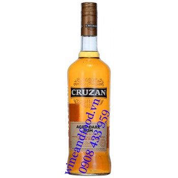 Rượu Rum Age Dark Original Cruzan 750ml