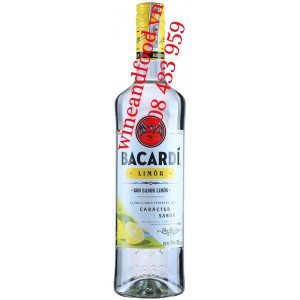 Rượu Rum Bacardí Limón Chanh 750ml