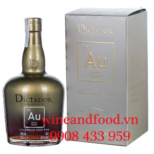 Rượu Rum Dictador Aurum Colombian Aged 700ml