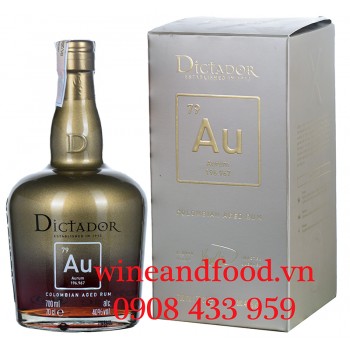 Rượu Rum Dictador Aurum Colombian Aged 700ml