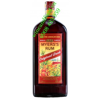 Rượu Rum Myers's Original Dark 1L