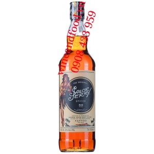 Rượu Rum Tailor Jerry Spice Tatto 700ml