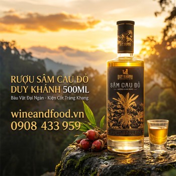 Rượu Sâm Cau Đỏ Duy Khánh 500ml