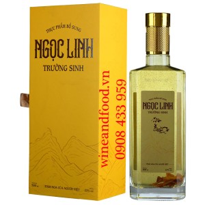 Rượu Sâm Ngọc Linh Trường Sinh Yellow chai 23% 500ml