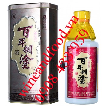 Rượu Mao Đài Quý Châu Bách Niên Hồ Đồ hộp thiếc 450ml