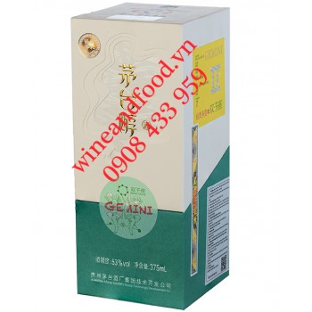 Rượu Mao Đài Thuần Song Tử 375ml