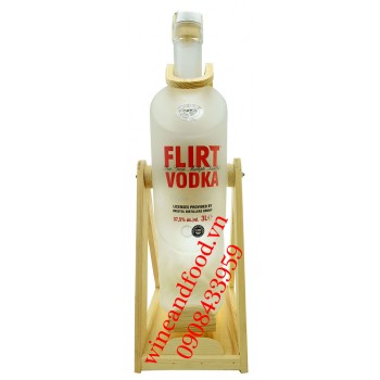 Rượu Vodka Flirt Silver Filtered 3l