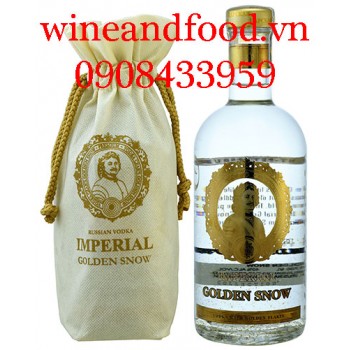 Rượu Vodka Imperial Golden Snow vảy vàng 700ml