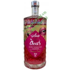 Rượu Vodka mùi Liqueur Sinfull by Cheers 750ml