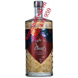 Rượu Vodka mùi Liqueur Triple Sec by Cheers 750ml