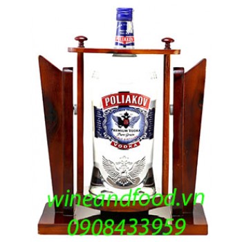 Rượu Vodka Poliakov Triple Distilled 2l