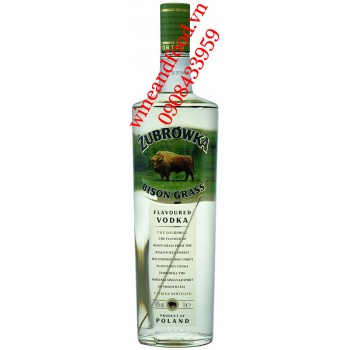 Rượu Vodka Zubrowka Bison Grass 1l
