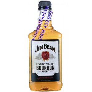 Rượu Jim Beam Bourbon Whiskey 375ml