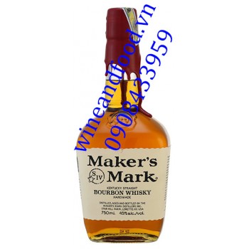 Rượu Bourbon Whisky Maker's Mark