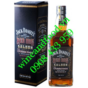 Rượu Jack Daniel's 125th Anniversary Red Dog Saloon Limited Edition 750ml