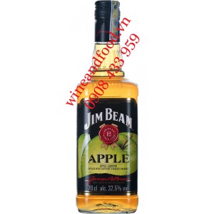 Rượu Jim Beam Apple Bourbon Whiskey 750ml