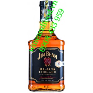 Rượu Jim Beam Black Extra Aged Kentucky Whiskey Bourbon 70cl