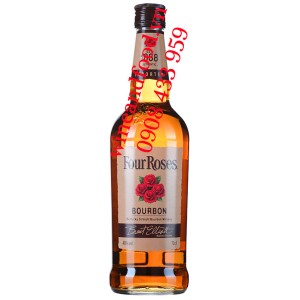 Rượu Kentucky Straight Bourbon Whiskey Four Roses 70cl