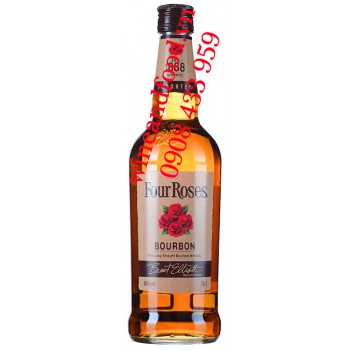 Rượu Kentucky Straight Bourbon Whiskey Four Roses 70cl