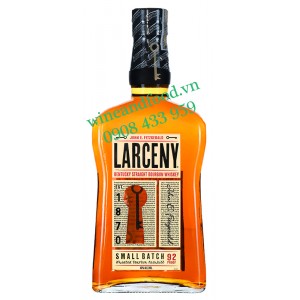 Rượu Larceny Kentucky Straight Bourbon Whiskey 750ml