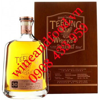 Rượu Teeling 30 năm Single Malt Irish Whiskey 70cl