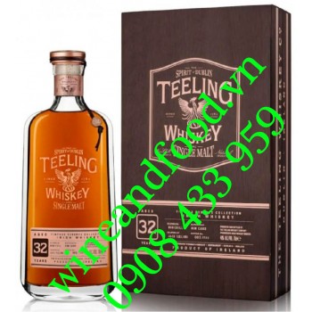 Rượu Teeling 32 năm Single Malt Irish Whiskey 70cl