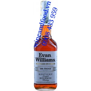 Rượu Whiskey Bourbon Evan Williams Bottled in Bond 750ml