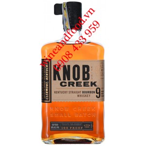 Rượu Whiskey Knob Creek 9 năm 750ml