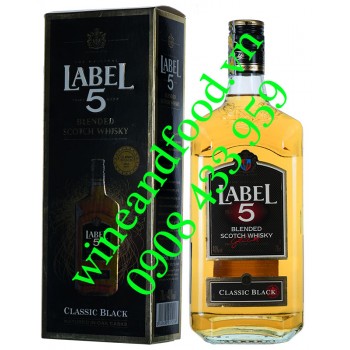 Rượu Label 5 Classic Black 700ml