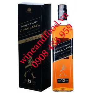 Rượu Whisky Black Label Johnnie Walker 750ml