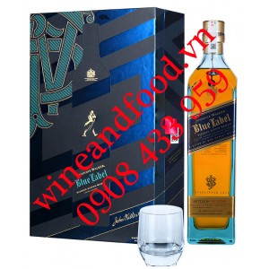 Rượu Whisky Blue Label Johnnie Walker hộp quà 2023