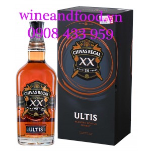 Rượu Whisky Chivas 20 năm Regal Ultis 1000ml