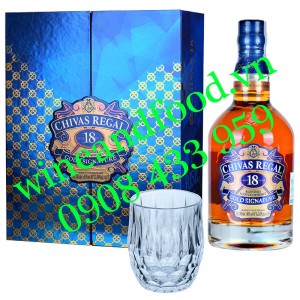 Rượu Whisky Chivas Regal 18 năm hộp quà 2023