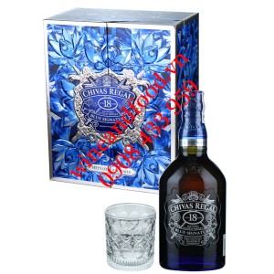 Rượu Whisky Chivas Regal Blue 18 năm hộp quà 2026